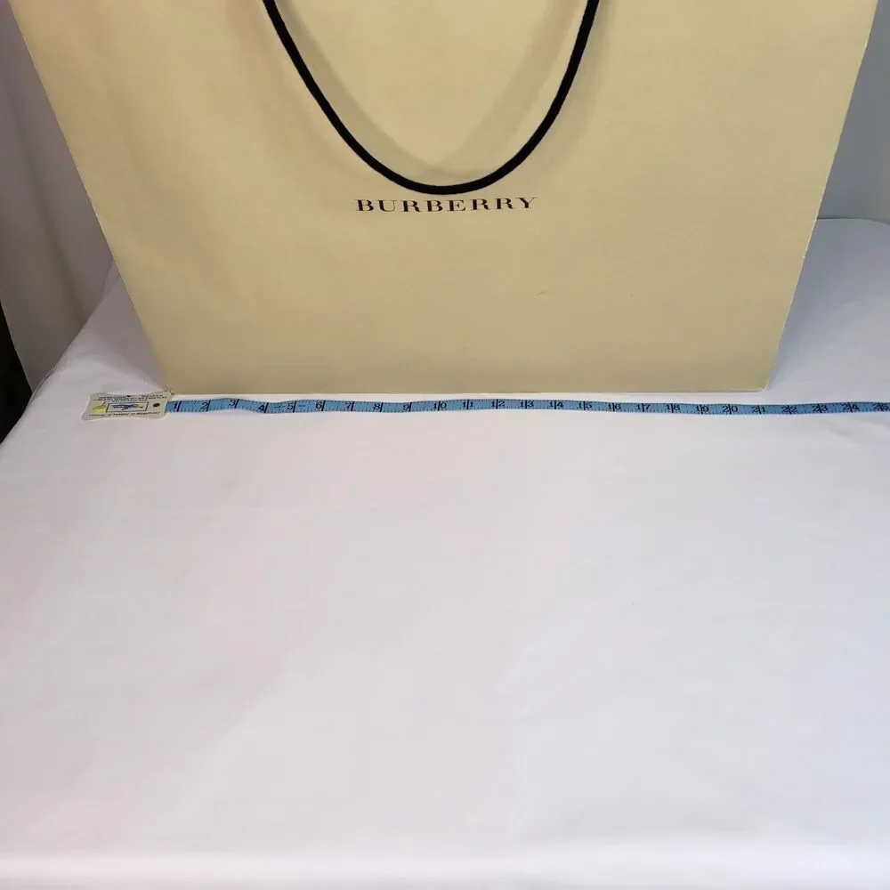 Authentic Burberry Large Paper Shopping Gift Bag